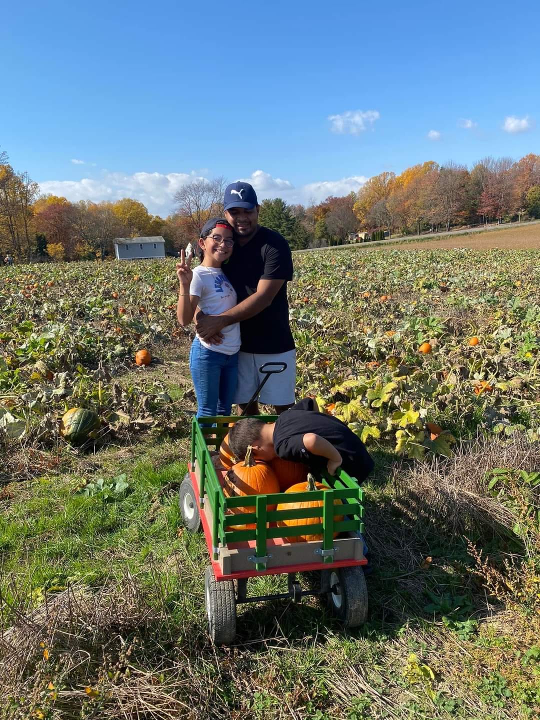 Pumpkin Patch with Family
